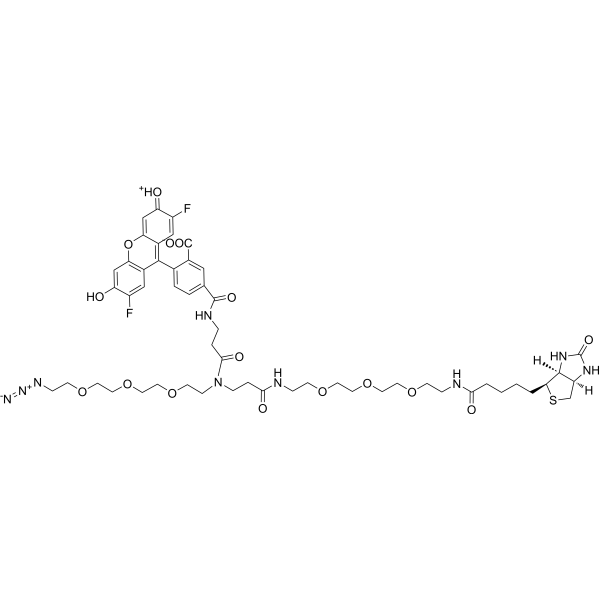 Fluorescein Biotin Azide